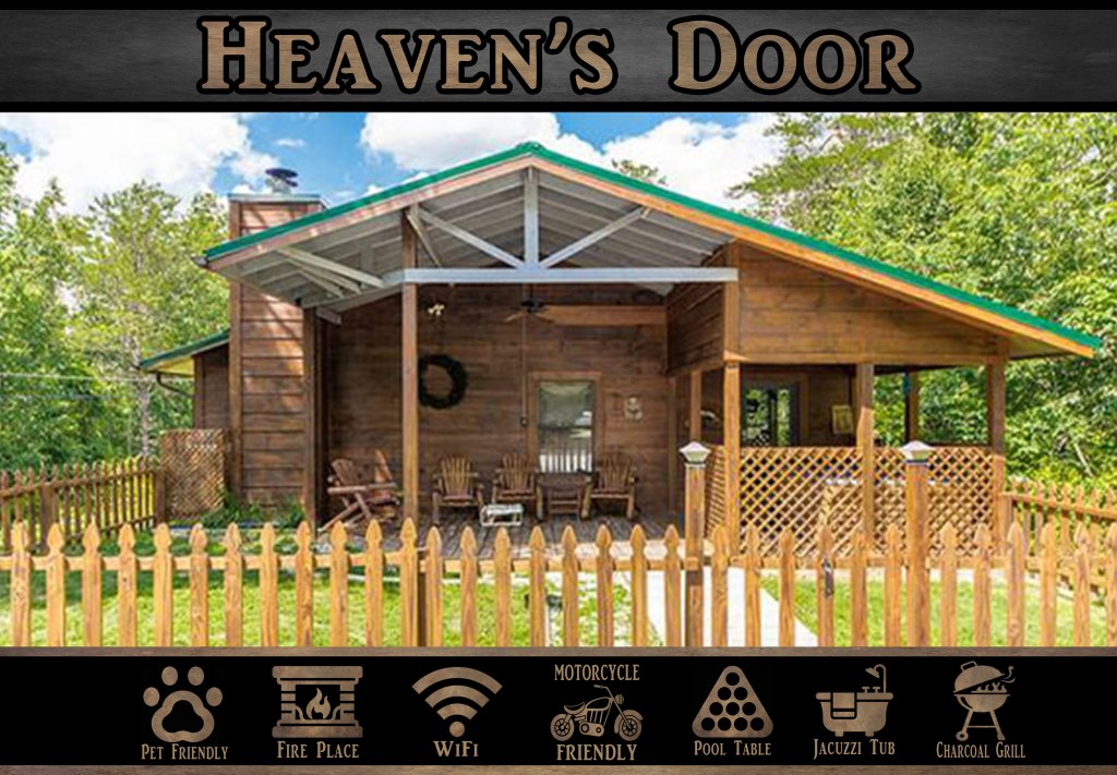 Picture of: Heaven’s Door in Sevierville w/  BR (Sleeps)