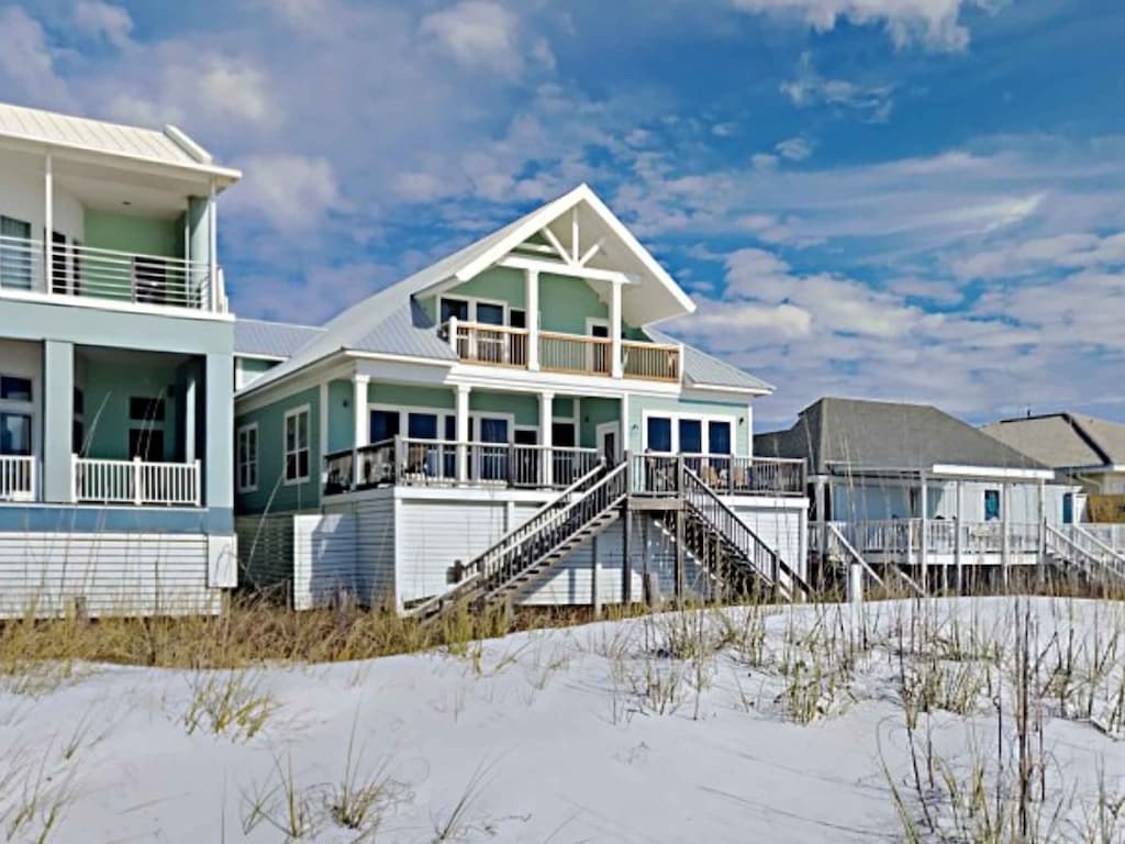 Picture of: Panama City Beach Gulf Front Home  Pet Friendly w/ Private Pool